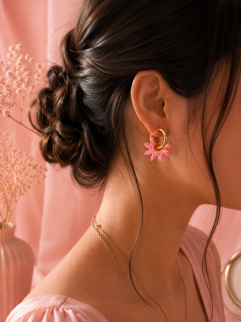 Boucles d'oreilles Sakura