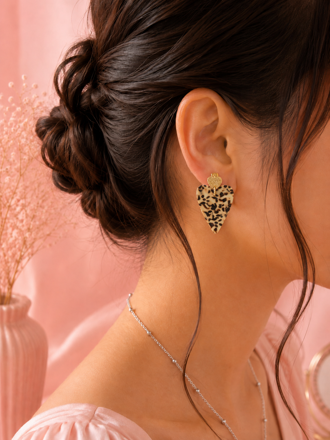 Boucles d'oreilles Cœur Sauvage