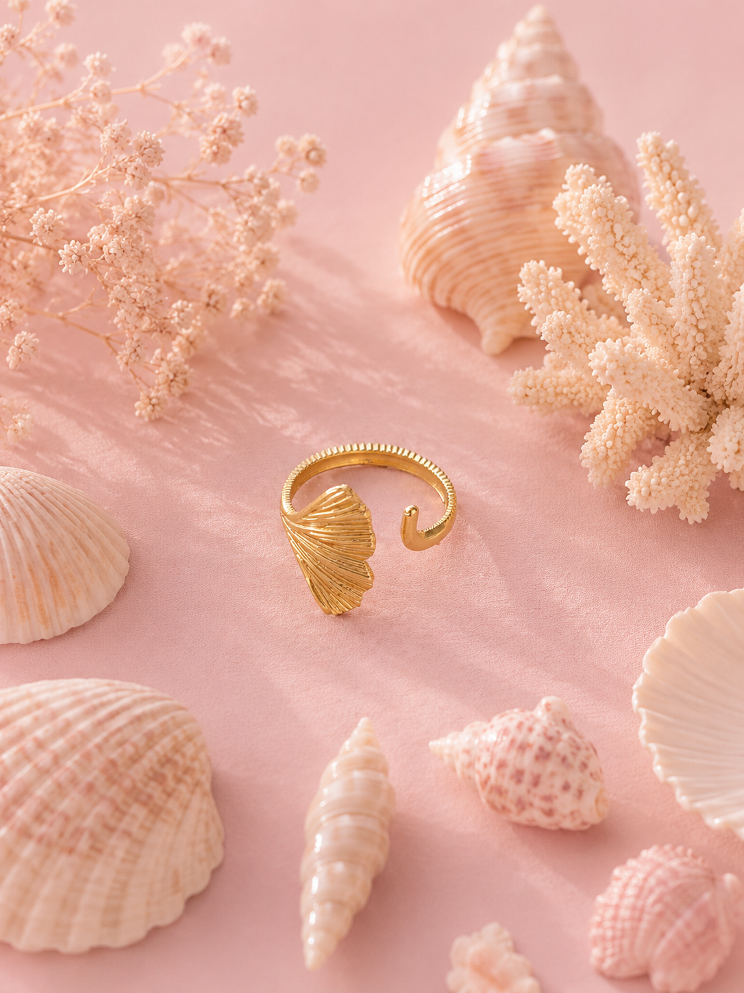 Bague Coquillage Nacré