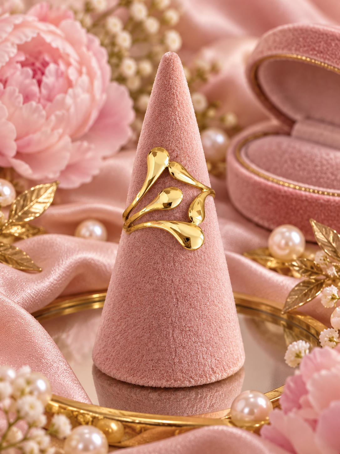 Bague Courbes Précieuses