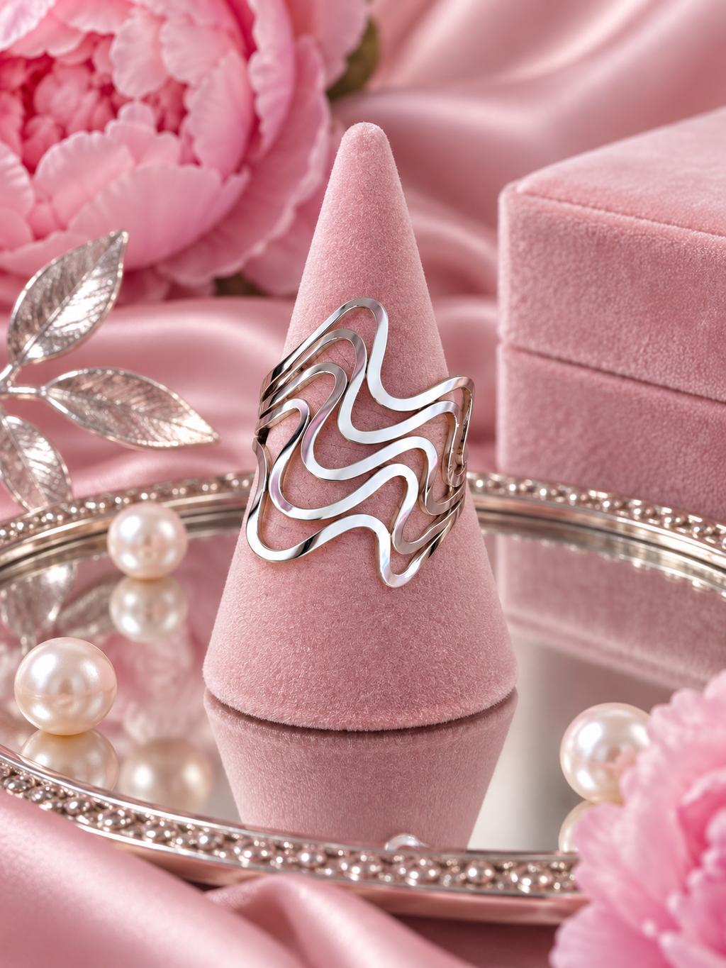 Bague Vaguea Argentée