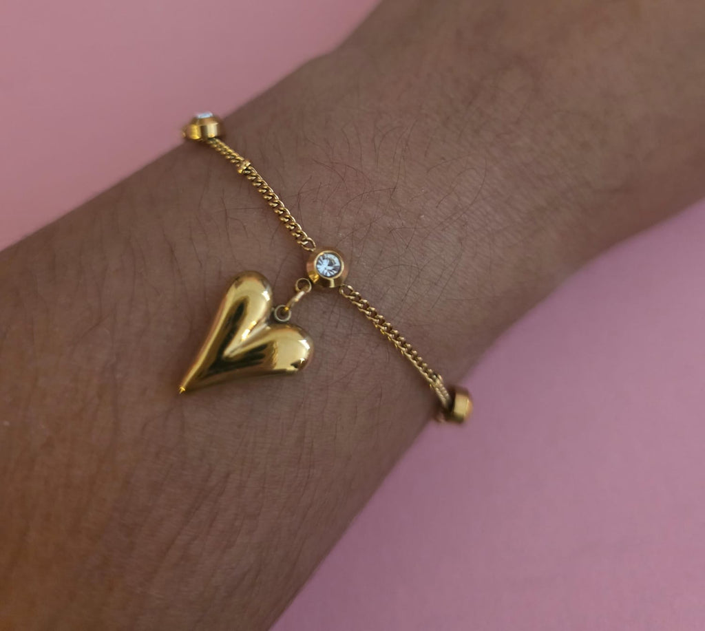 Bracelet Cœur Précieux