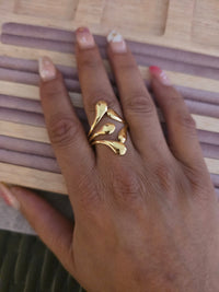 Bague Courbes Précieuses