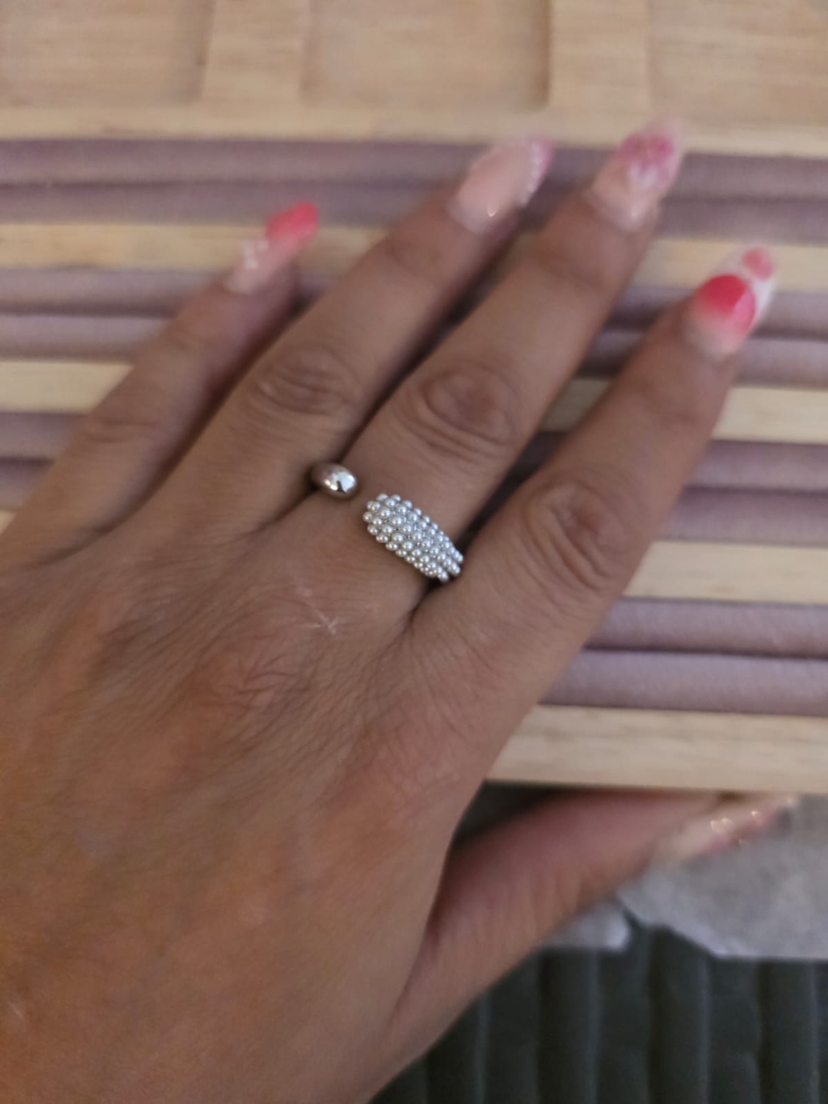Bague Perles de Rosée