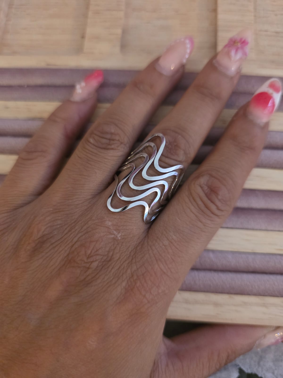 Bague Vaguea Argentée