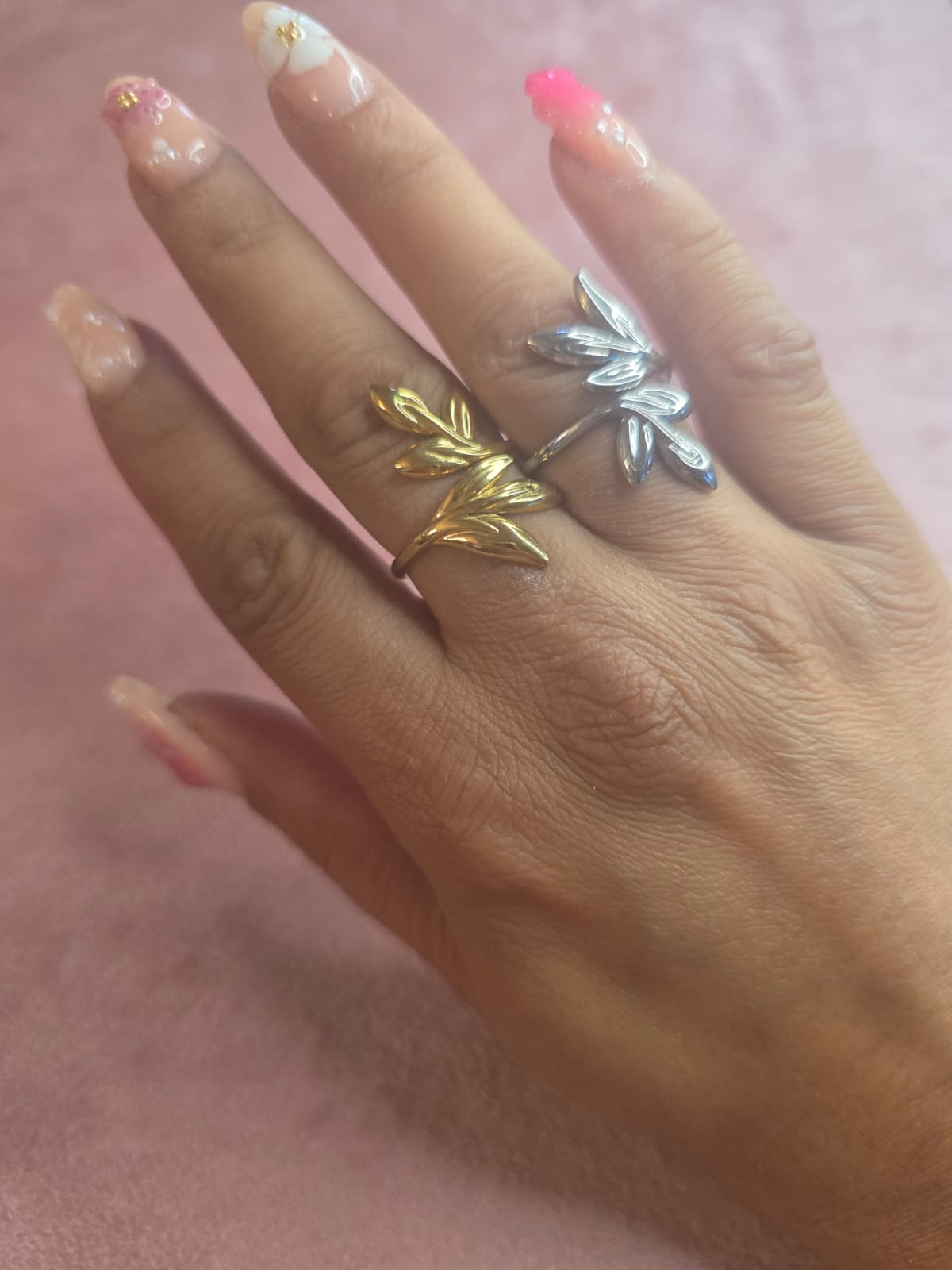 Bague Feuillage