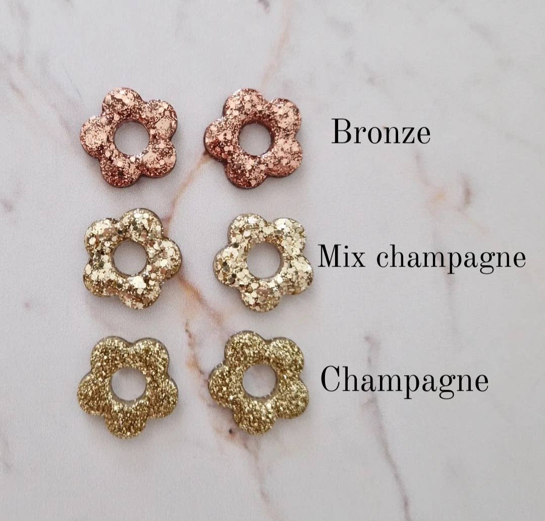 Boucles Flora Dorée