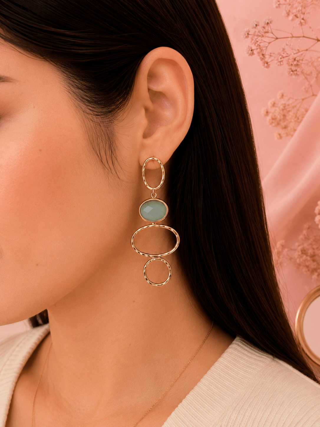 Boucles d'oreilles Alysea - Les Perles d'Ornelia
