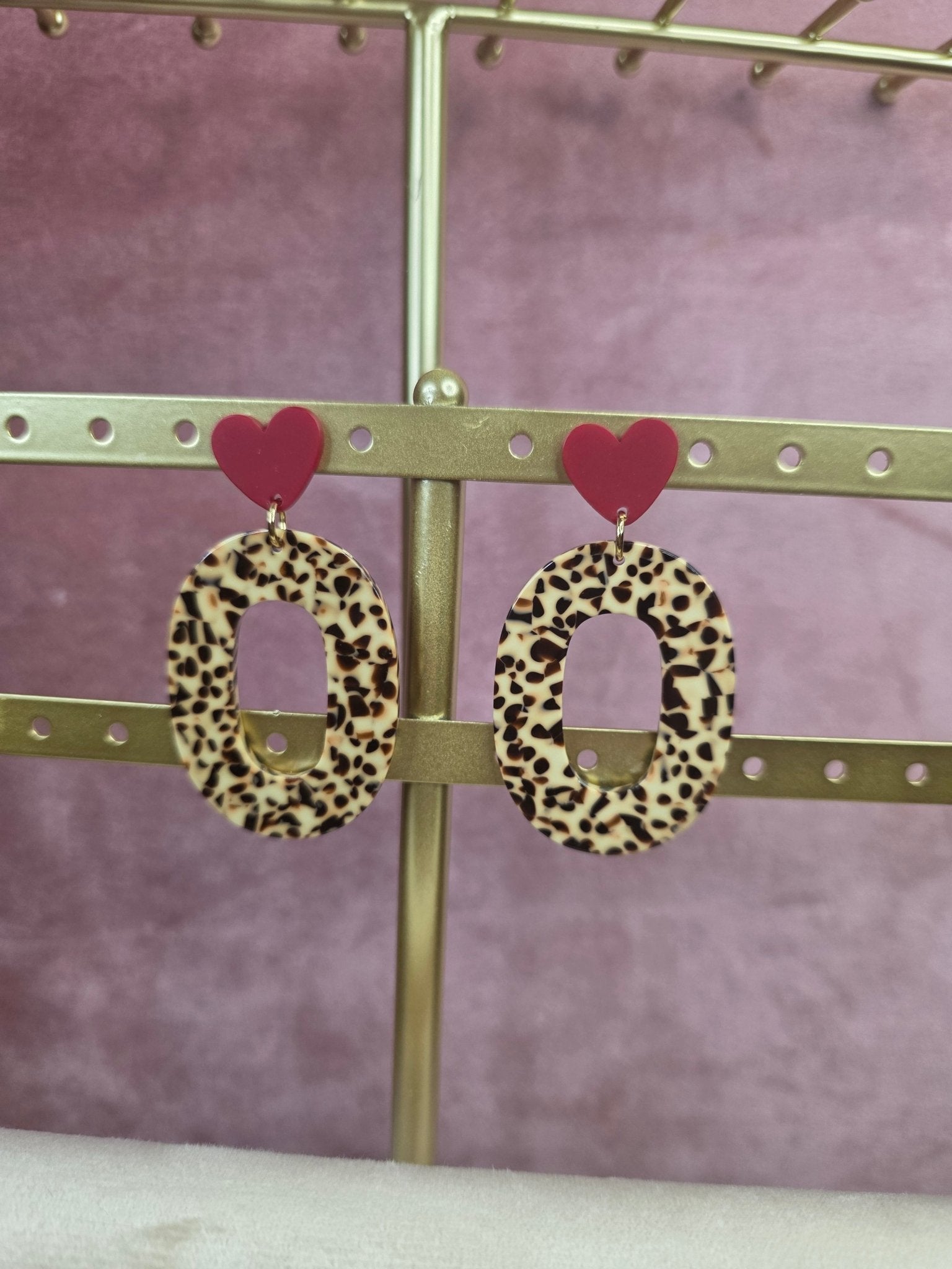 Boucles d'oreilles Amour Sauvage - Les Perles d'Ornelia