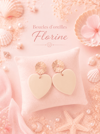 Boucles d'oreilles Florine - Les Perles d'Ornelia