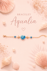 Bracelet Aqualia - Les Perles d'Ornelia