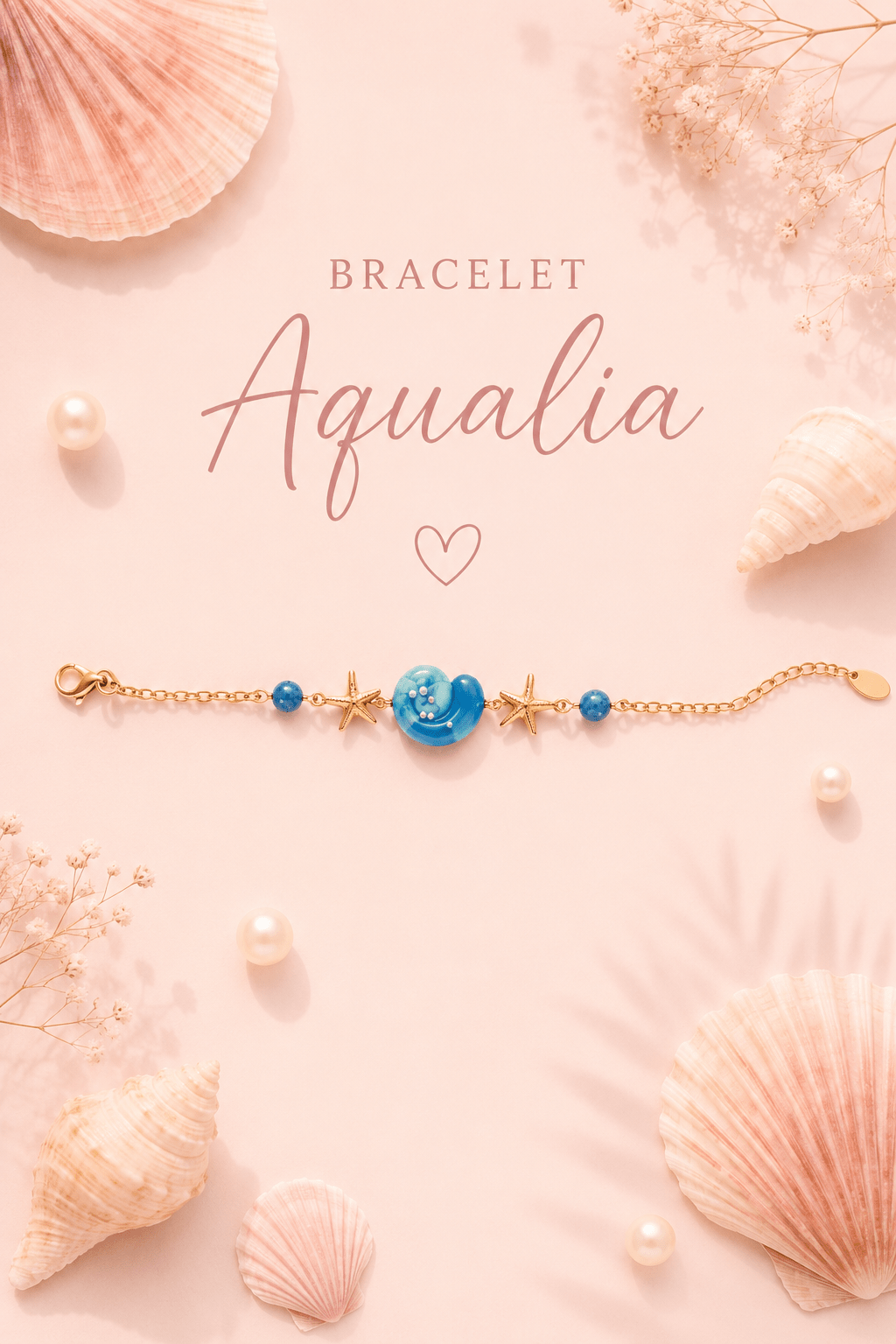 Bracelet Aqualia - Les Perles d'Ornelia