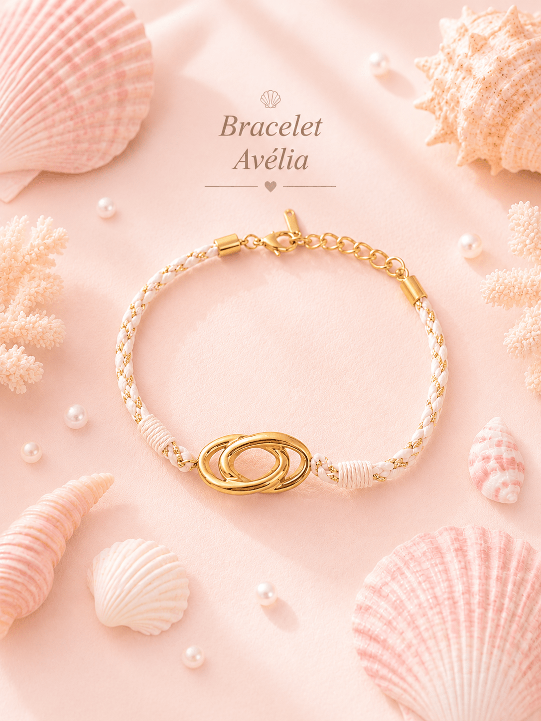 Bracelet Avélia - Les Perles d'Ornelia