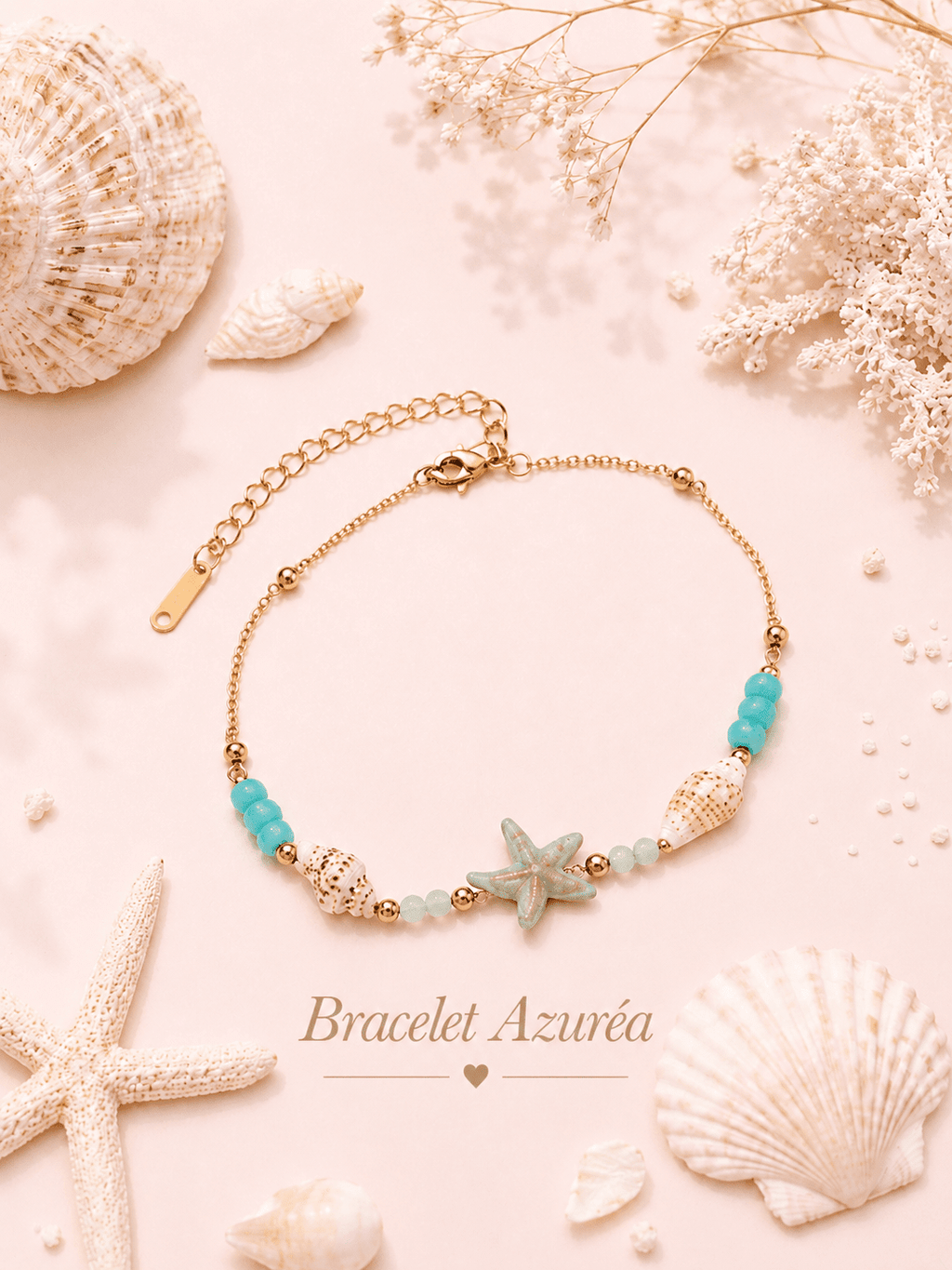 Bracelet Azuréa - Les Perles d'Ornelia