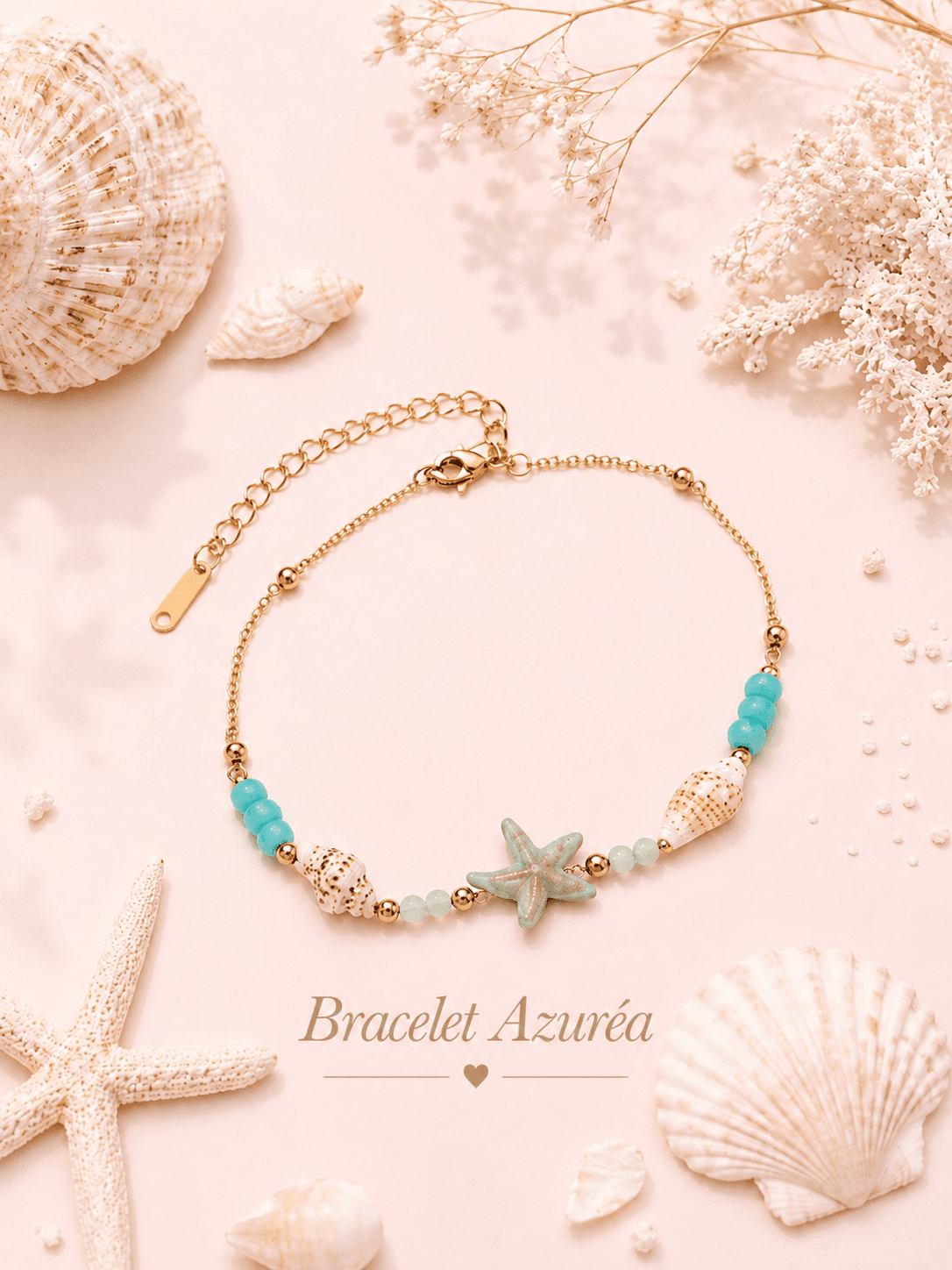 Bracelet Azuréa - Les Perles d'Ornelia