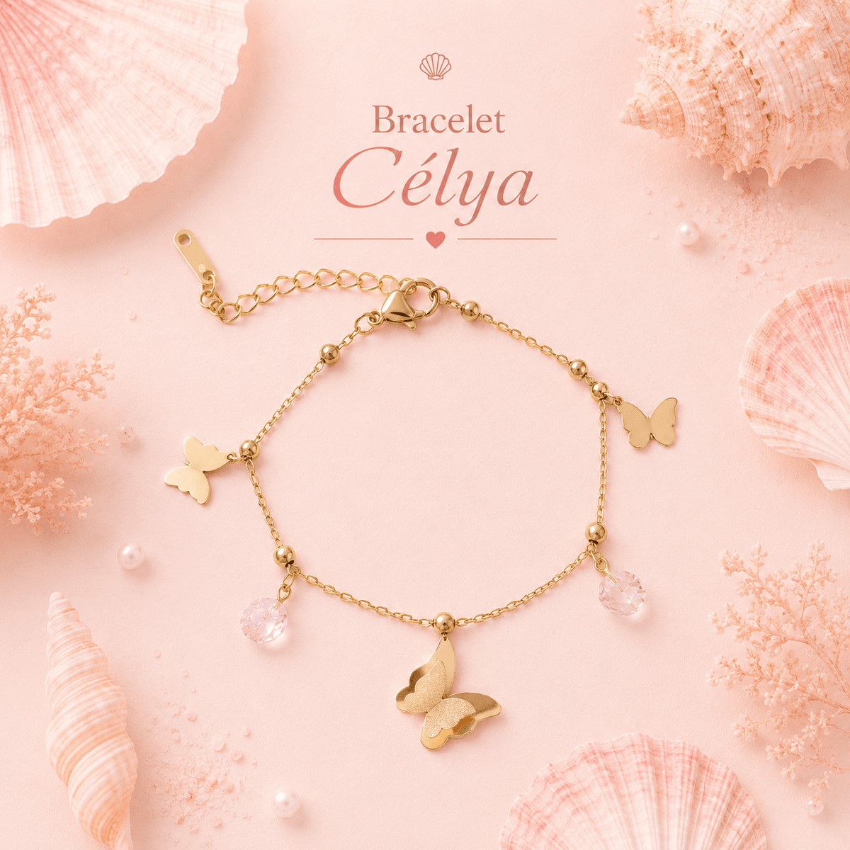 Bracelet Célya - Les Perles d'Ornelia