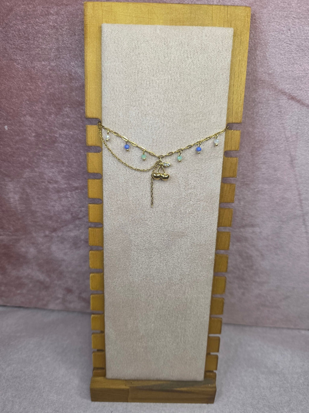 Bracelet Ceriséa - Les Perles d'Ornelia