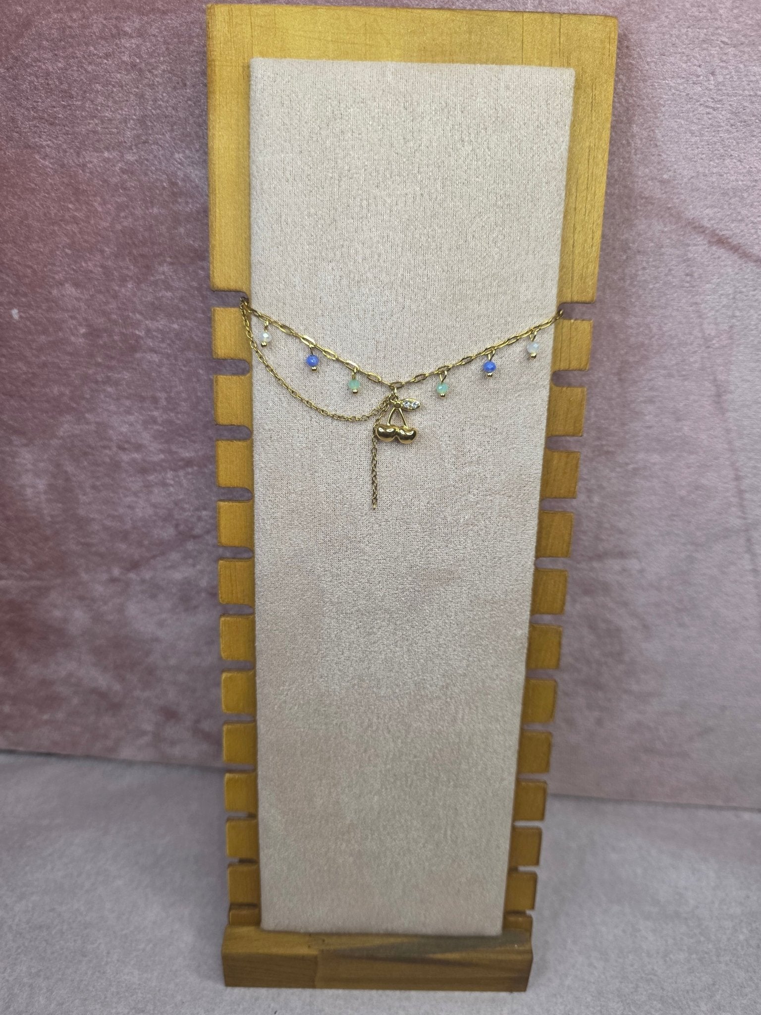 Bracelet Ceriséa - Les Perles d'Ornelia