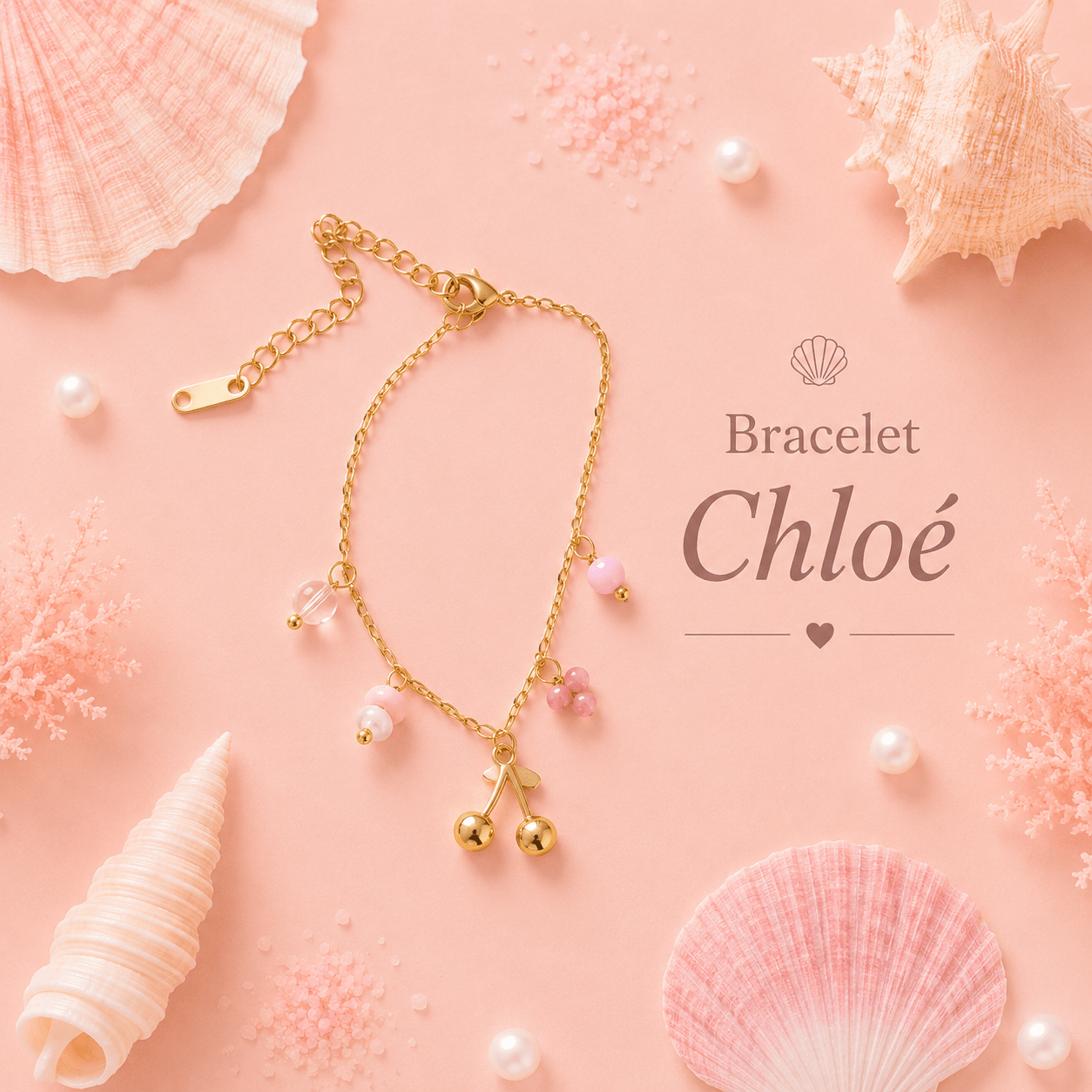 Bracelet Chloé - Les Perles d'Ornelia