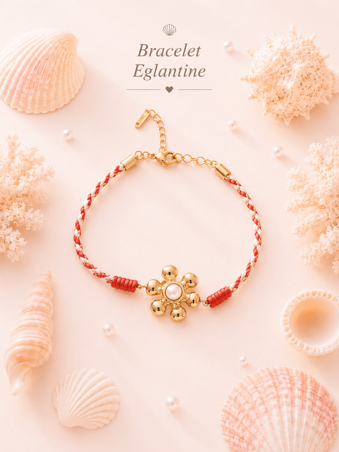 Bracelet Eglantine - Les Perles d'Ornelia