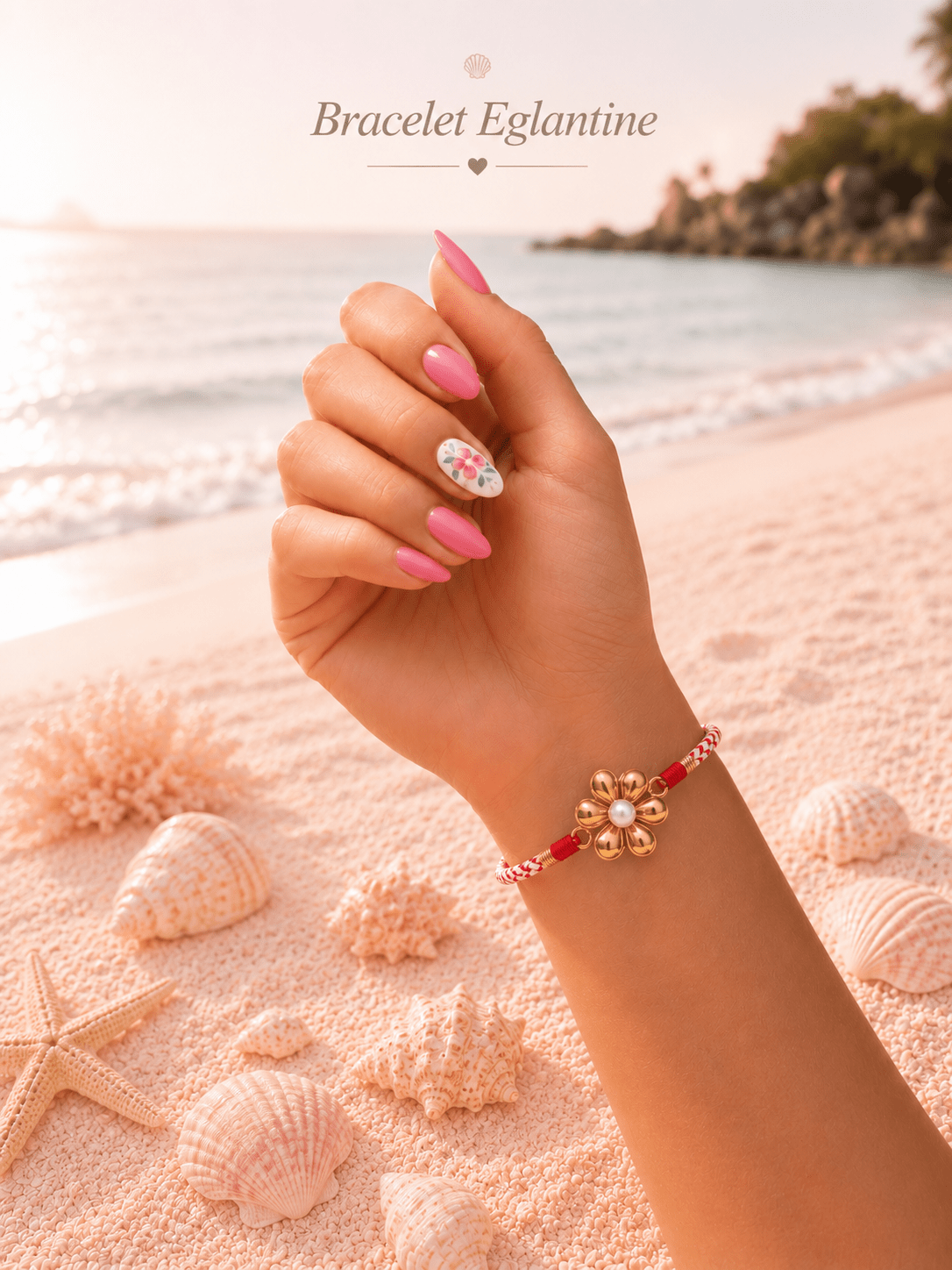 Bracelet Eglantine - Les Perles d'Ornelia