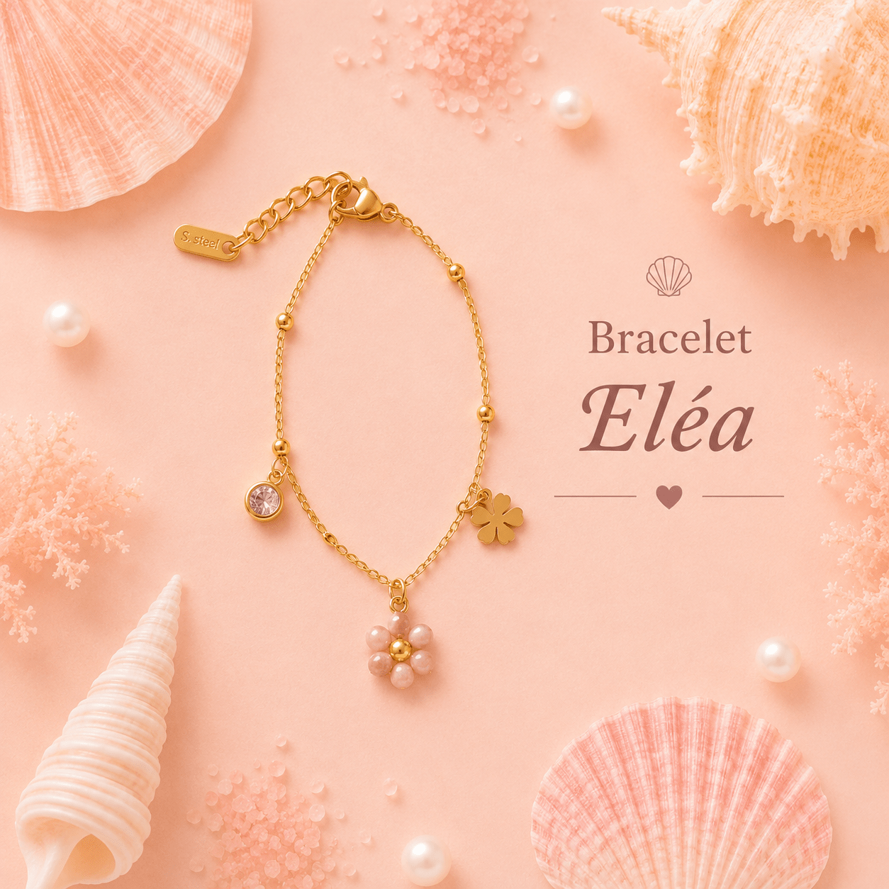 Bracelet Éléa - Les Perles d'Ornelia