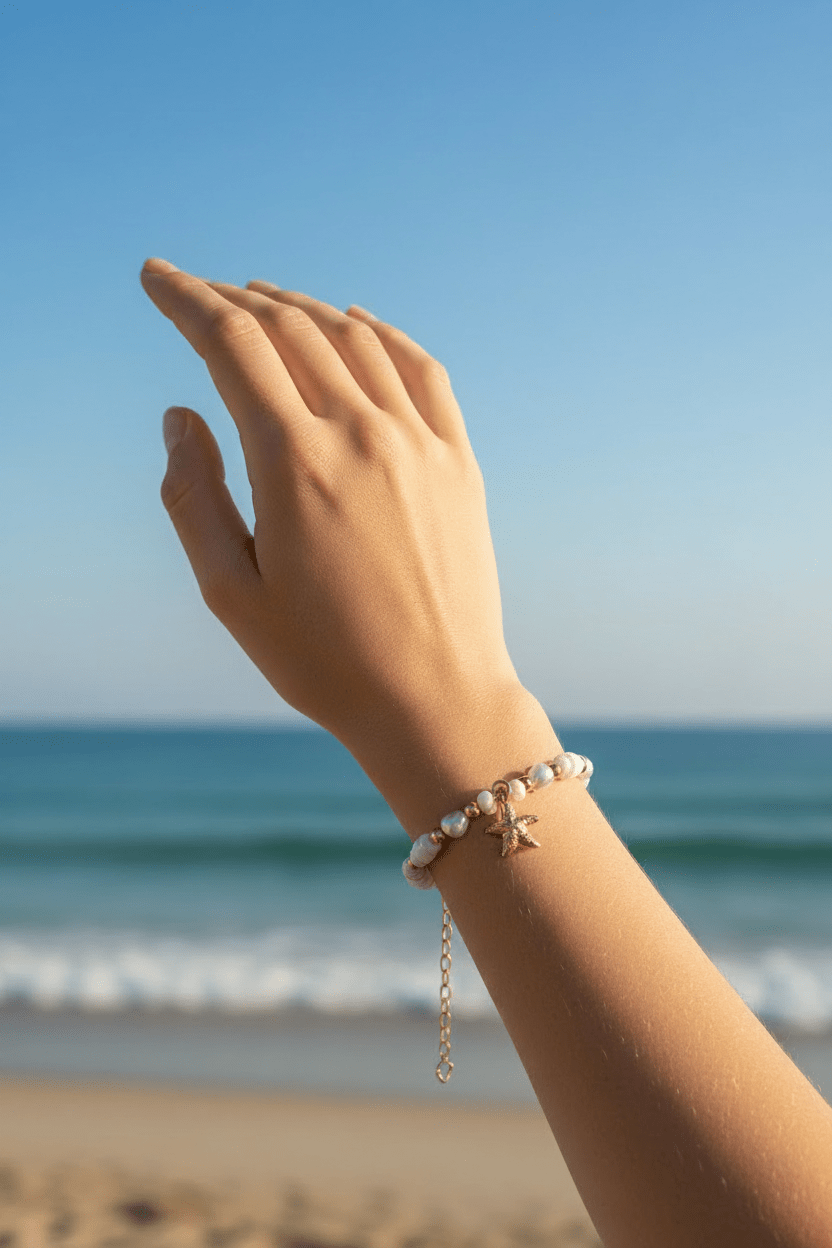 Bracelet Étoile de Mer - Les Perles d'Ornelia