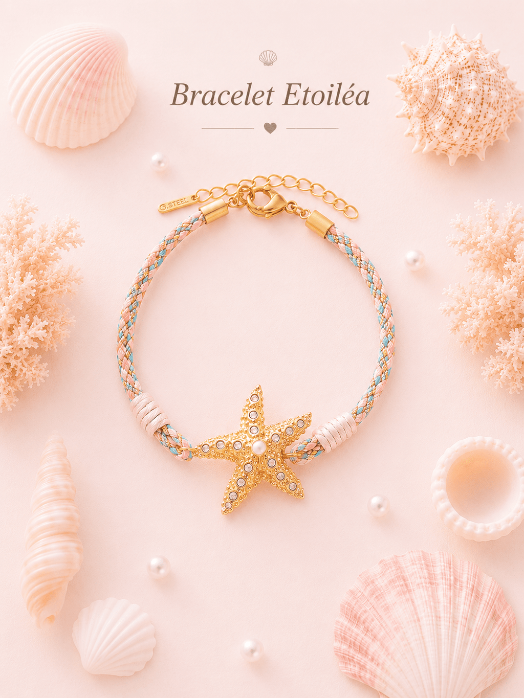 Bracelet Étoiléa - Les Perles d'Ornelia