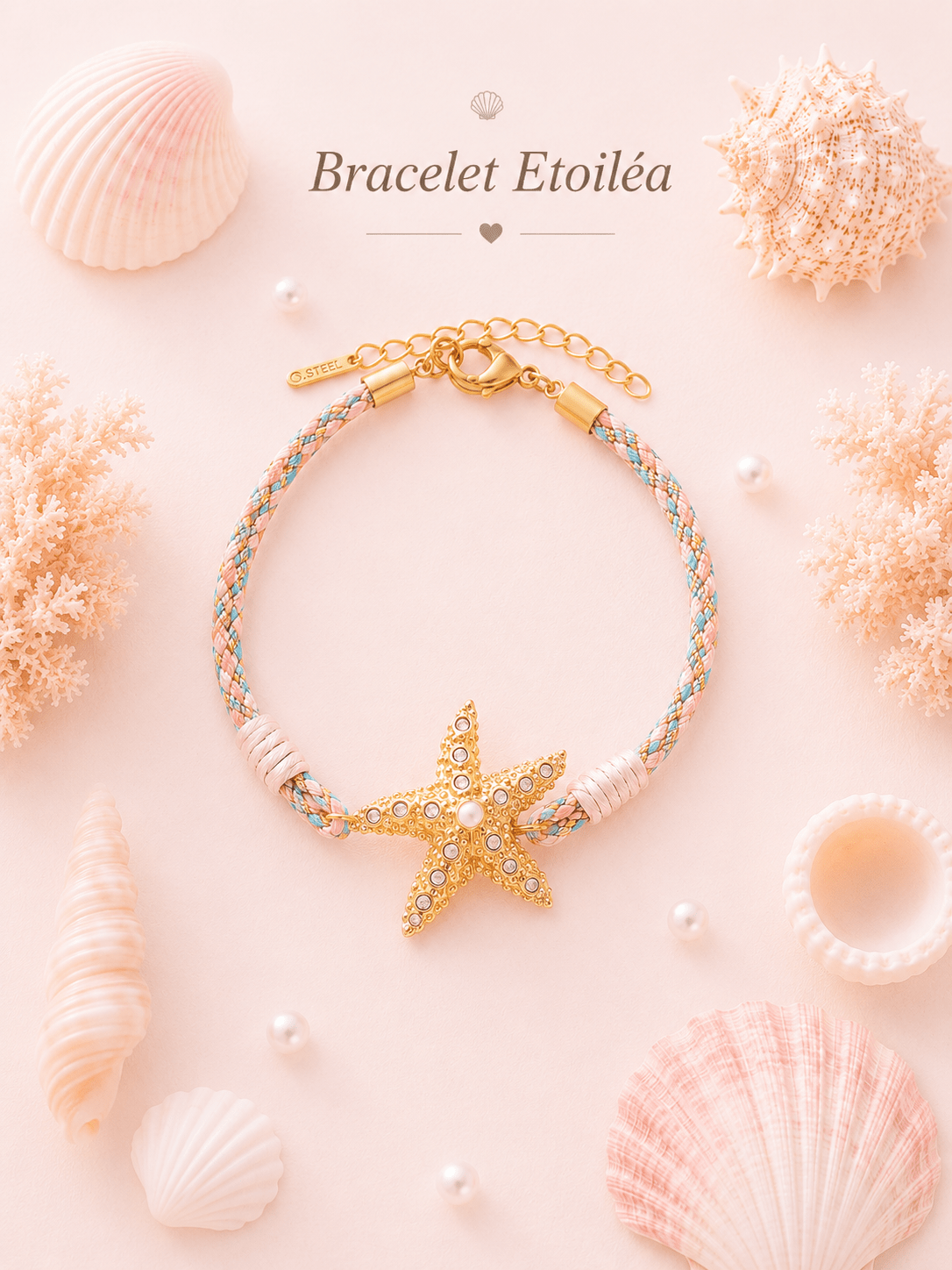 Bracelet Étoiléa - Les Perles d'Ornelia
