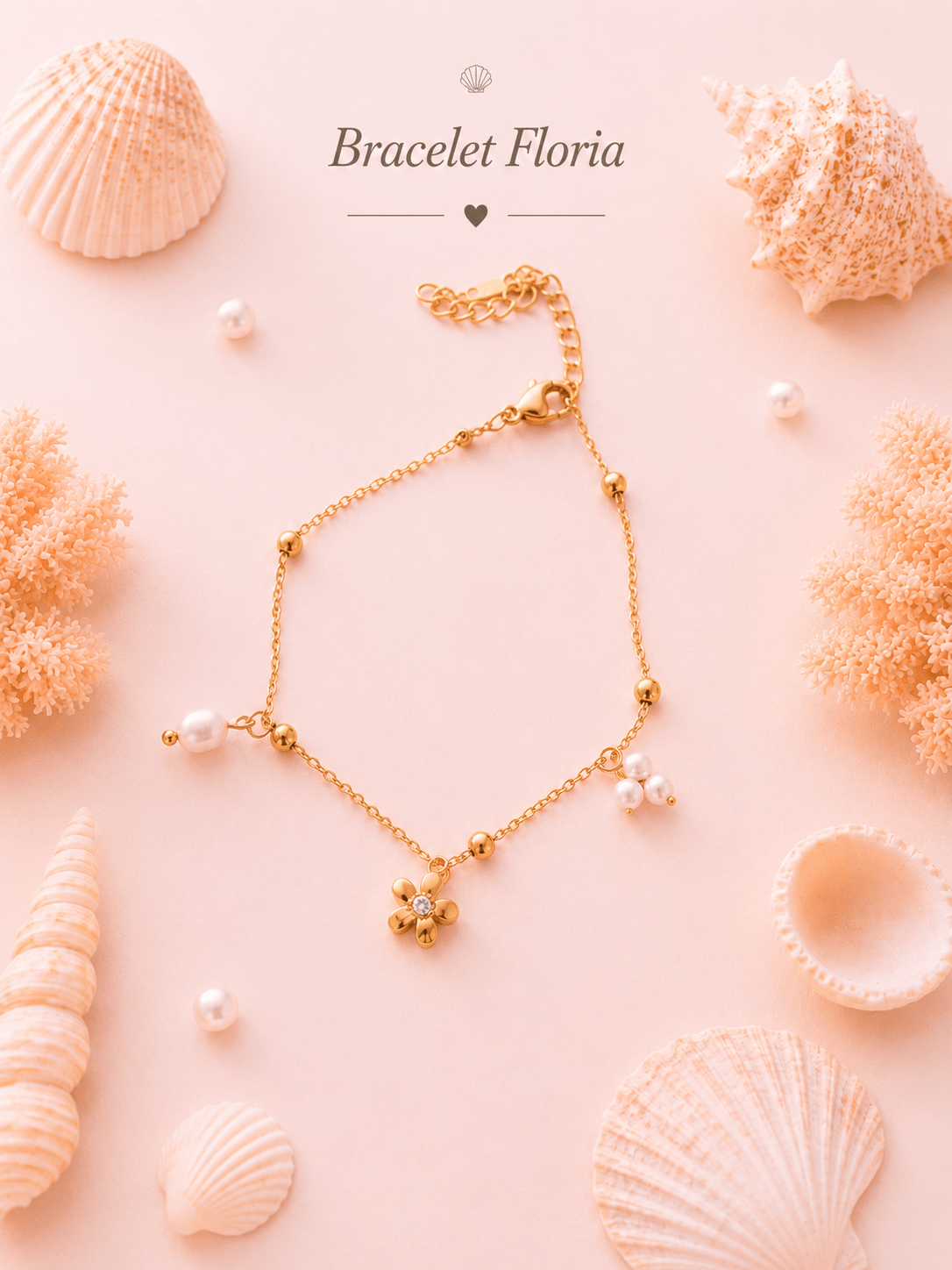 Bracelet Floria - Les Perles d'Ornelia