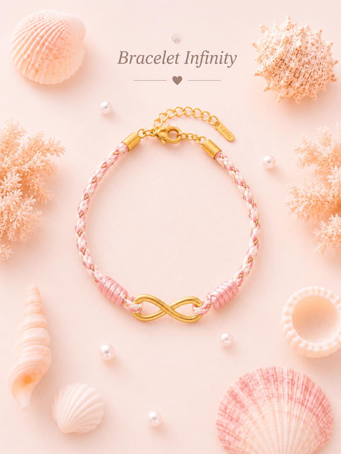 Bracelet Infinity - Les Perles d'Ornelia