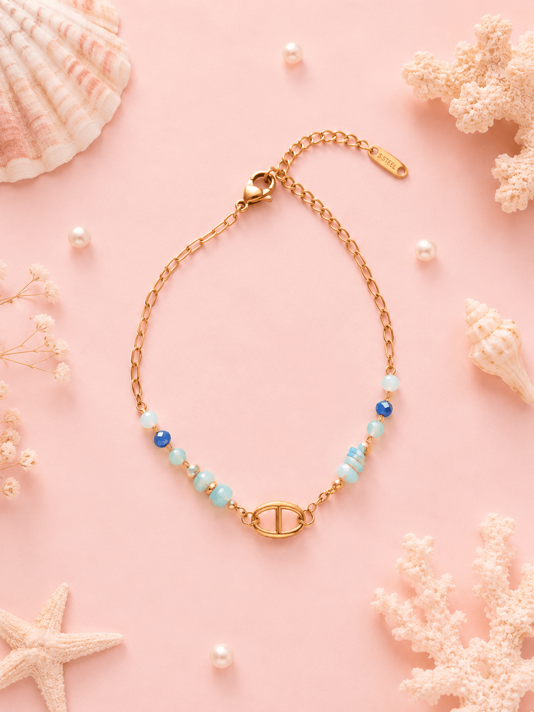 Bracelet Lagonéa - Les Perles d'Ornelia