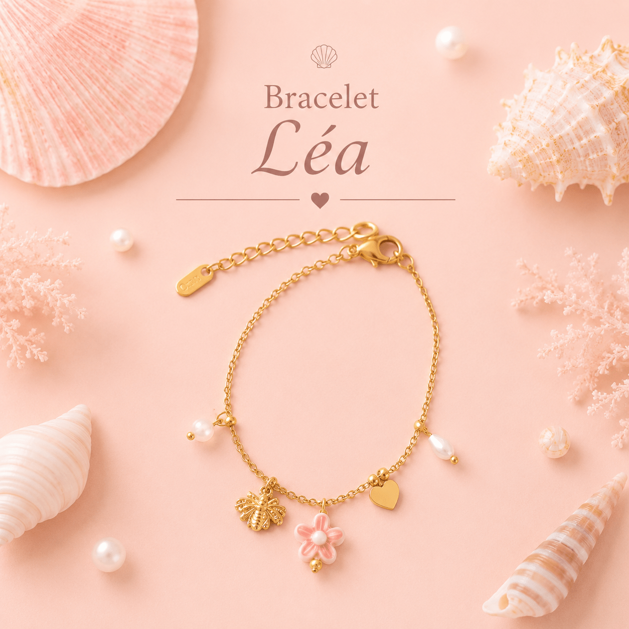 Bracelet Léa - Les Perles d'Ornelia