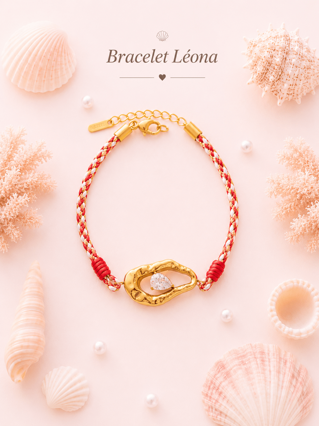 Bracelet Léonea - Les Perles d'Ornelia