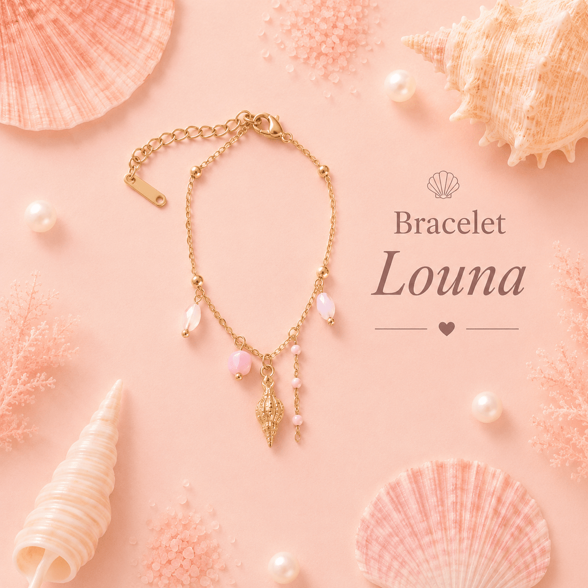 Bracelet Louna - Les Perles d'Ornelia