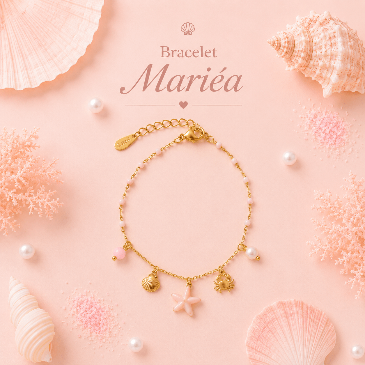 Bracelet Mariéa - Les Perles d'Ornelia