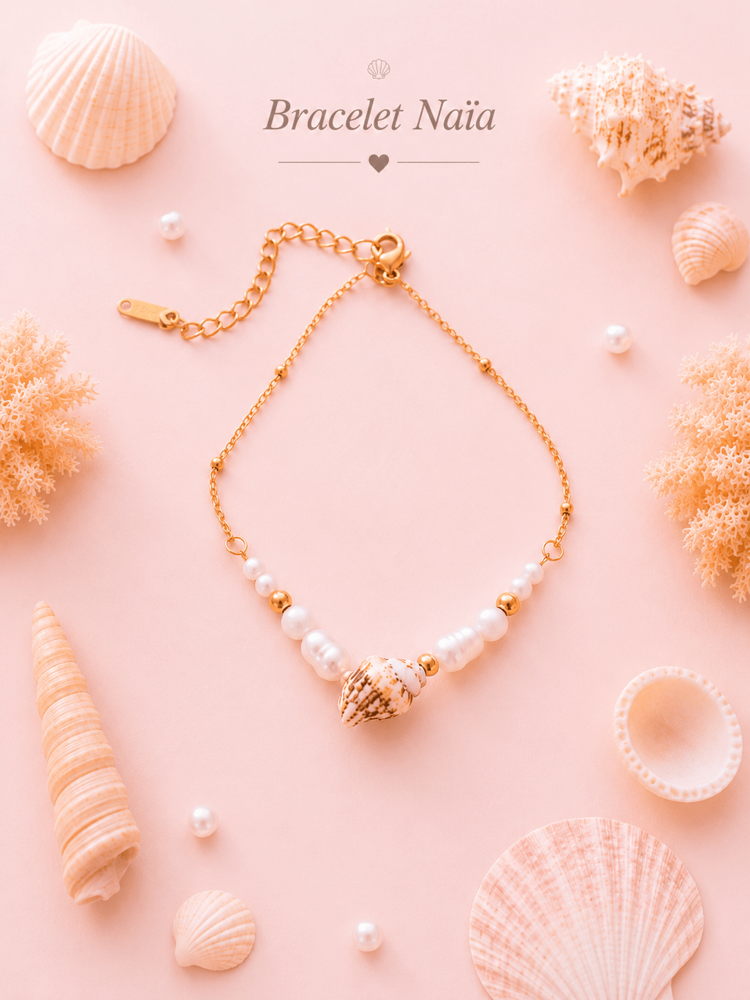 Bracelet Naïa - Les Perles d'Ornelia