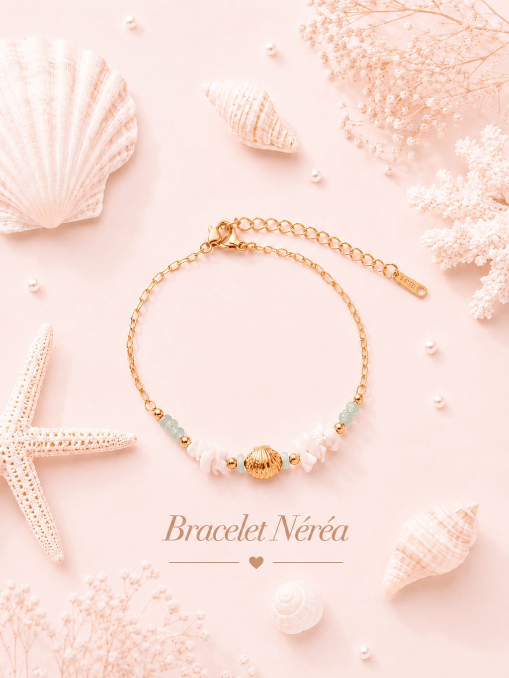 Bracelet Néréa - Les Perles d'Ornelia