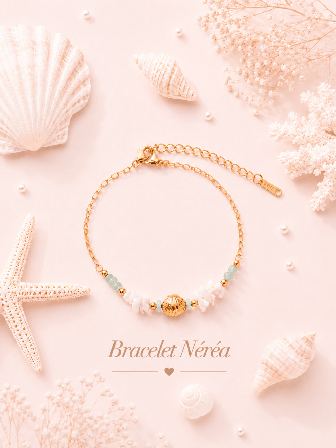Bracelet Néréa - Les Perles d'Ornelia
