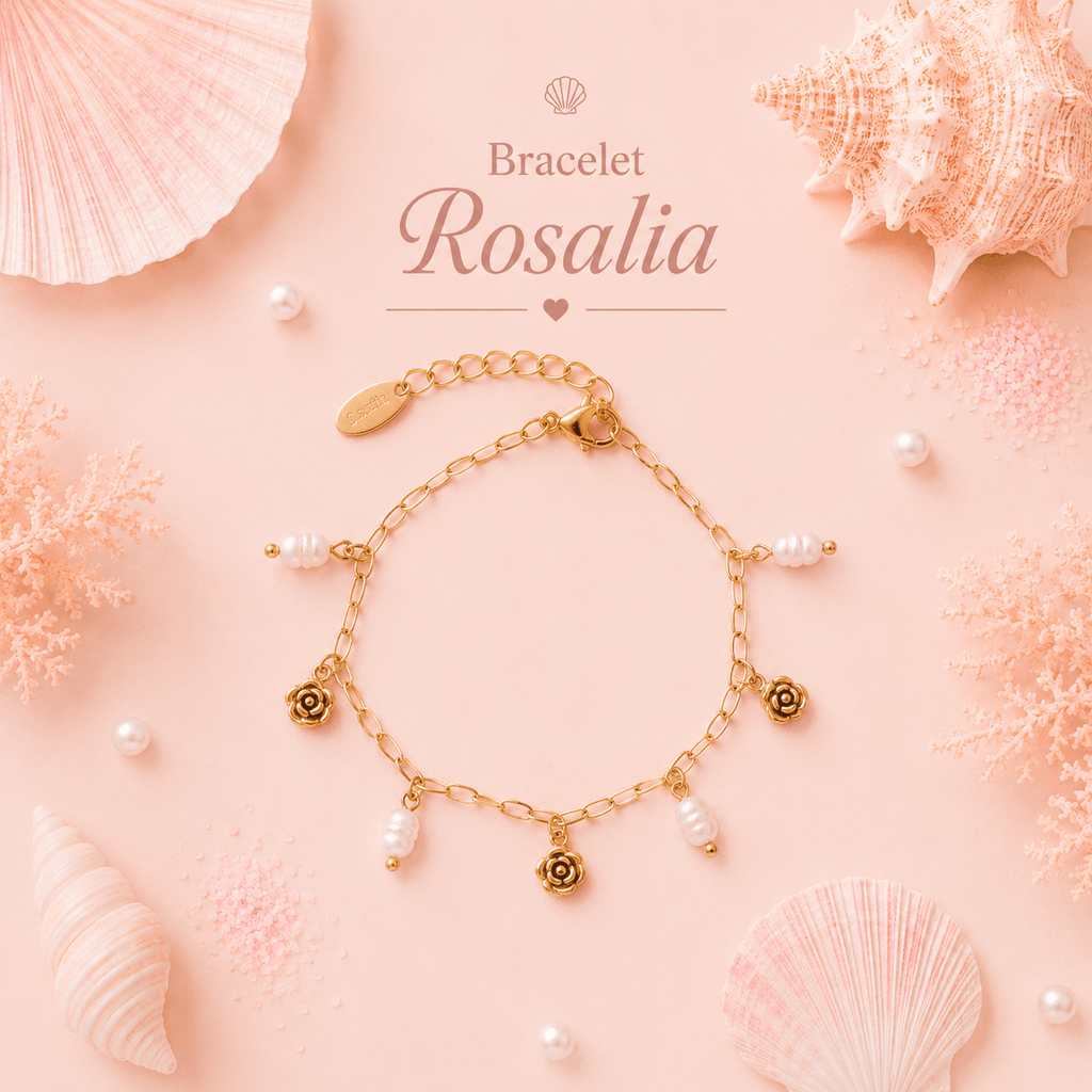 Bracelet Rosalia - Les Perles d'Ornelia