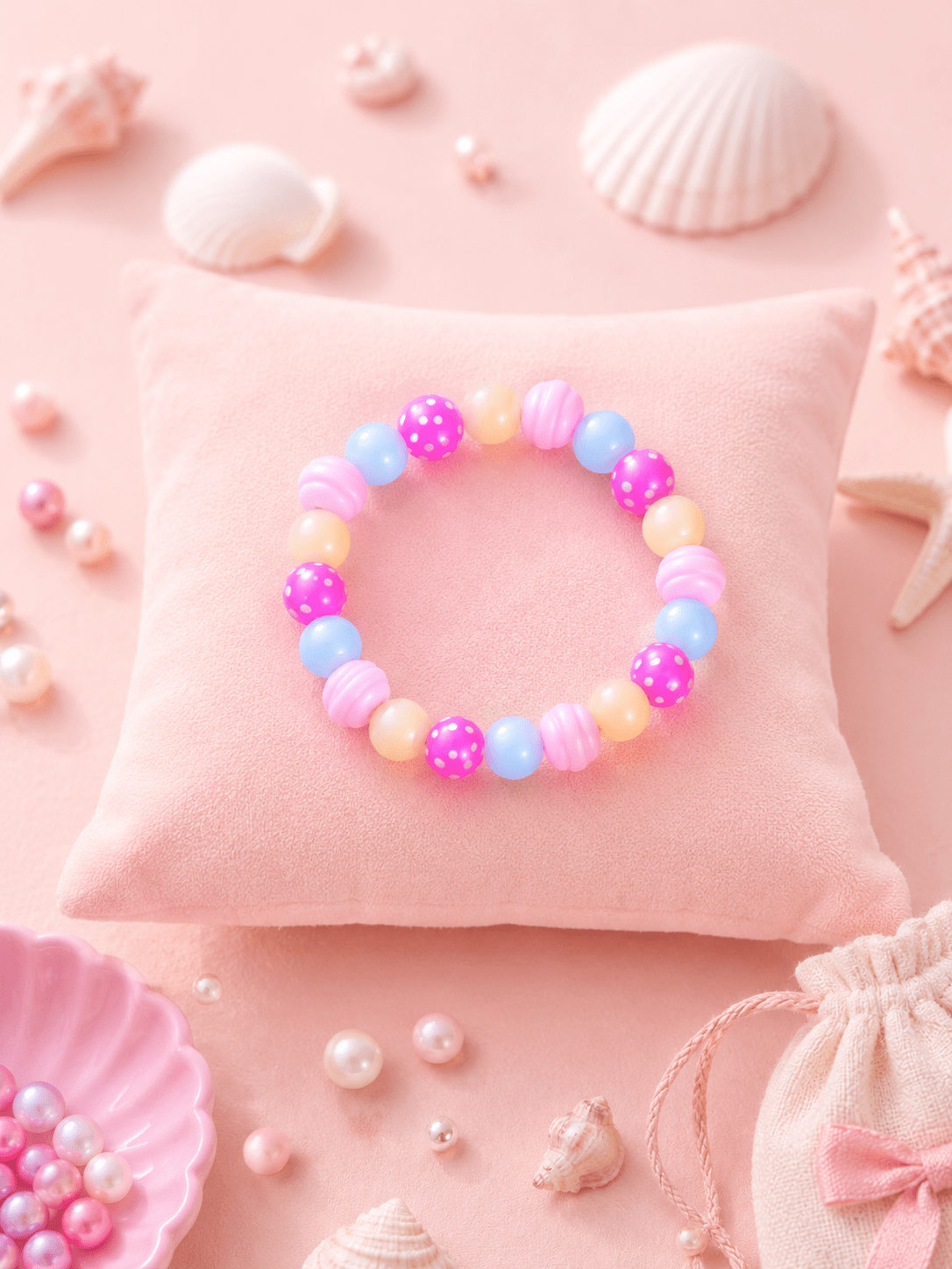 🎀 Bracelet Rosélia 🎀 - Les Perles d'Ornelia
