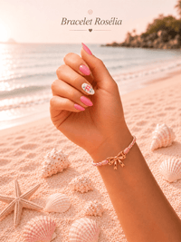 Bracelet Rosélia - Les Perles d'Ornelia