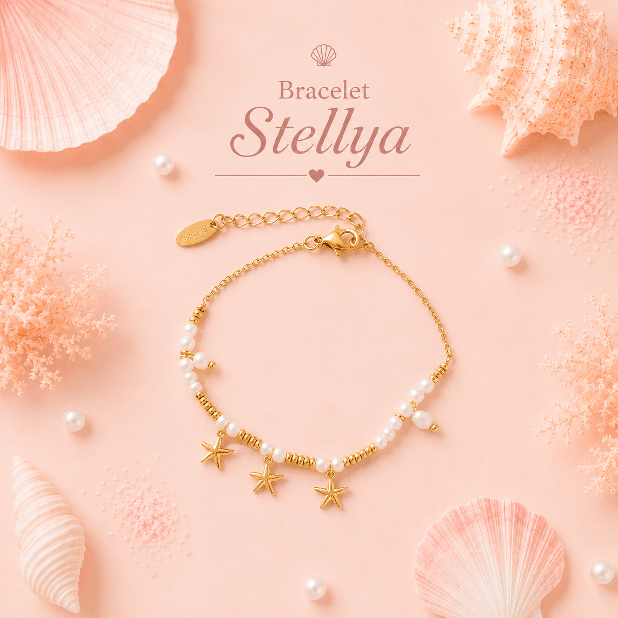 Bracelet Stellya - Les Perles d'Ornelia
