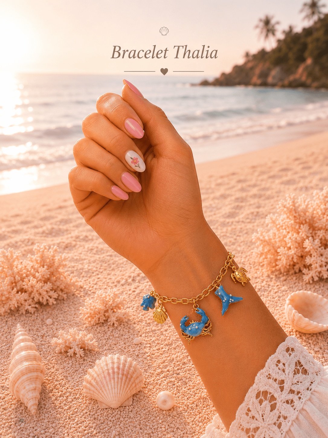 Bracelet Thalia - Les Perles d'Ornelia