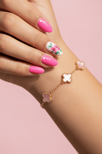 Bracelet Trèfle Eclat de Nacre - Les Perles d'Ornelia