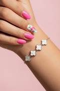 Bracelet Trèfle Eclat de Nacre - Les Perles d'Ornelia