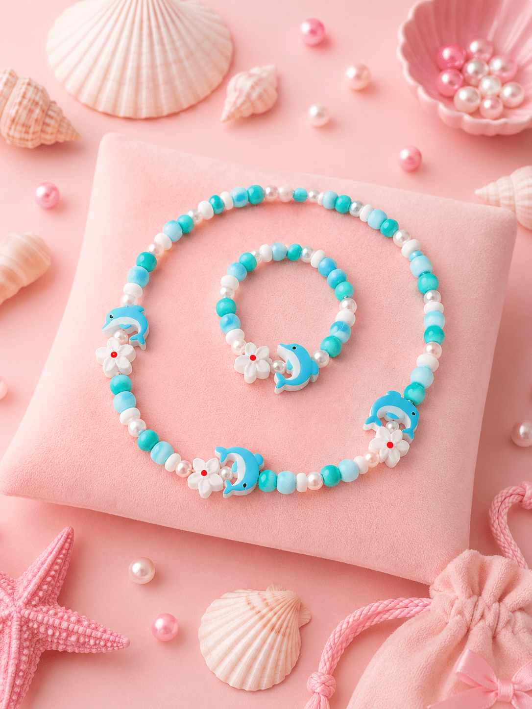 🐬Coffret Petit Dauphin🐬 - Les Perles d'Ornelia