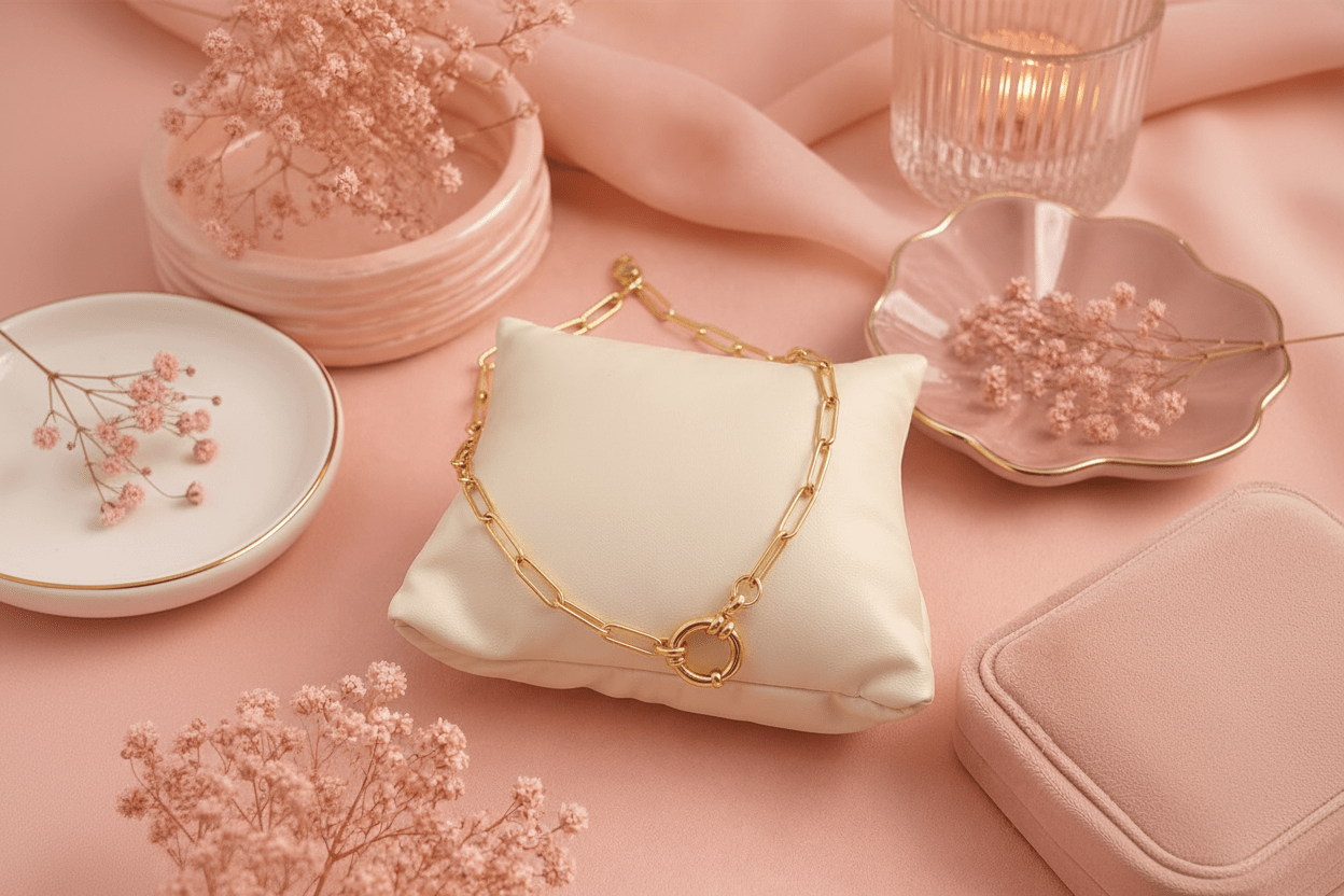 Collier Eclat du Coeur - Les Perles d'Ornelia