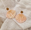 Boucles d'oreilles Sirène Rosée