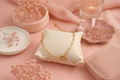 Collier Chaîne - Style Rose Poudré